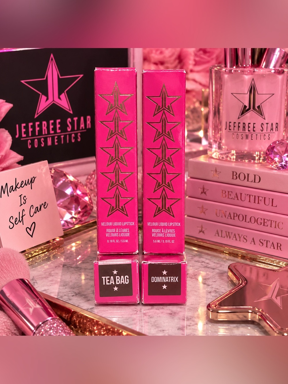 💄 Jeffree Star Cosmetics Velour Liquid Lipstick Duo – Tea Bag & Dominatrix BNIB